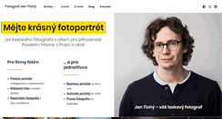 Desktop Screenshot of fotograftichy.cz