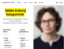 Tablet Screenshot of fotograftichy.cz